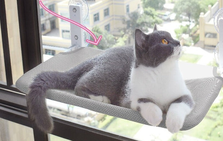Wall-Mounted Hammock for Pets - SkyNap Bowlift