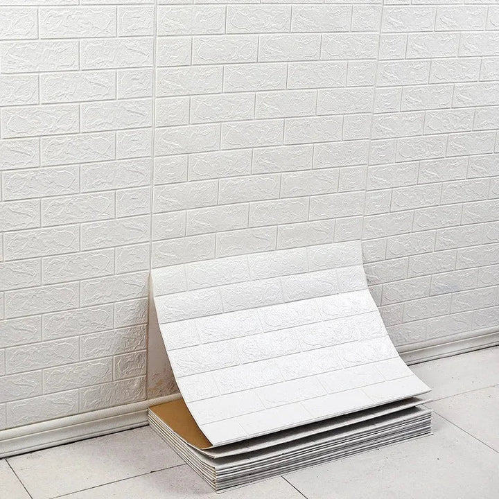 BowLift | WALLFORM – 3D Foam Brick Pattern Wallpaper