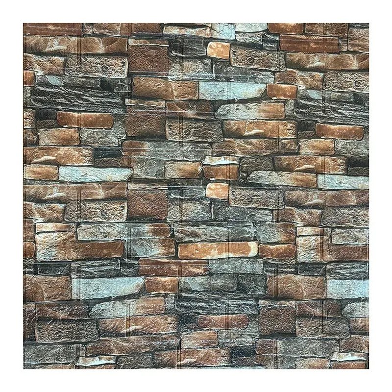 BowLift | WALLFORM – 3D Foam Brick Pattern Wallpaper