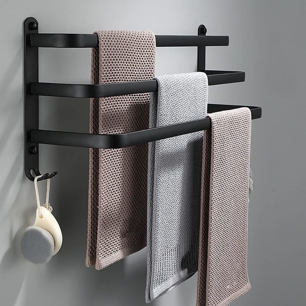 BowLift | Hanging Bathroom Shelf with Practical Towel Holder