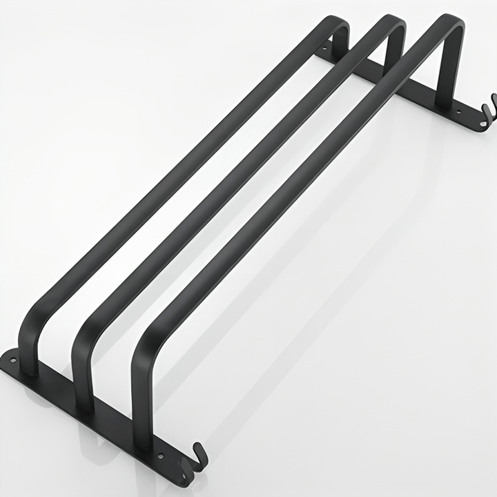 BowLift | Hanging Bathroom Shelf with Practical Towel Holder