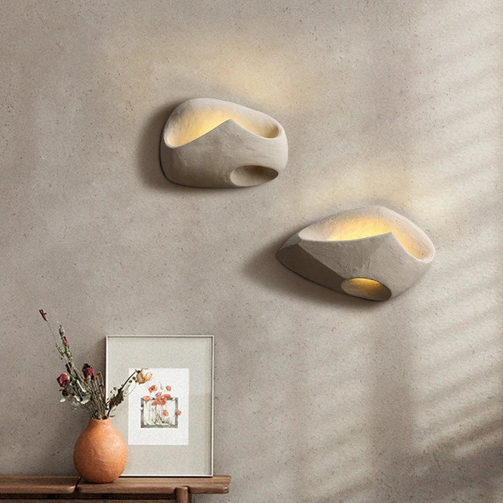 BowLift | Minimalist Wall Lamp with Wabi-Sabi Aesthetics