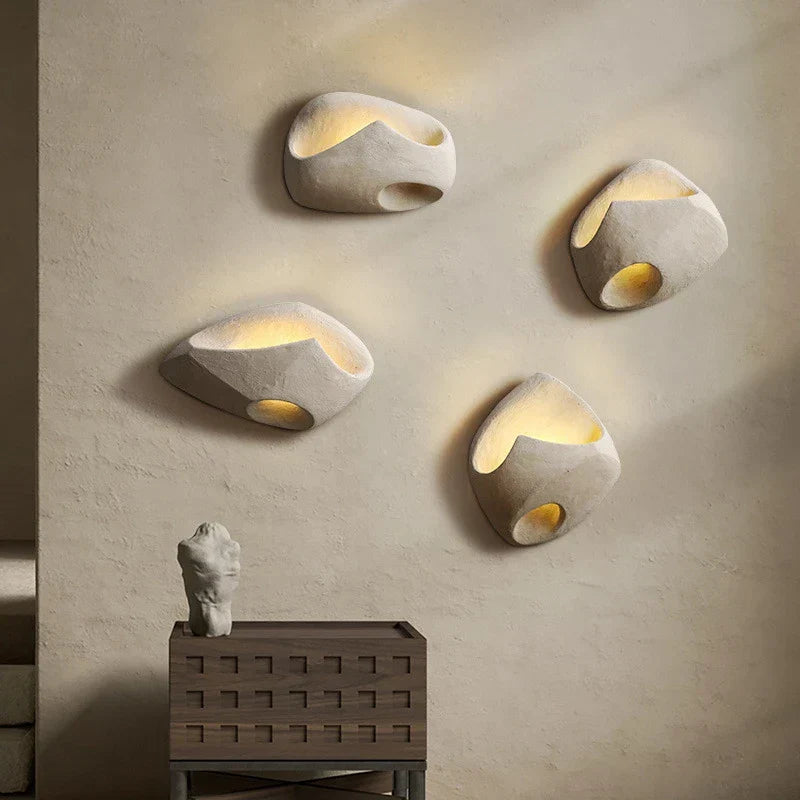 BowLift | Minimalist Wall Lamp with Wabi-Sabi Aesthetics