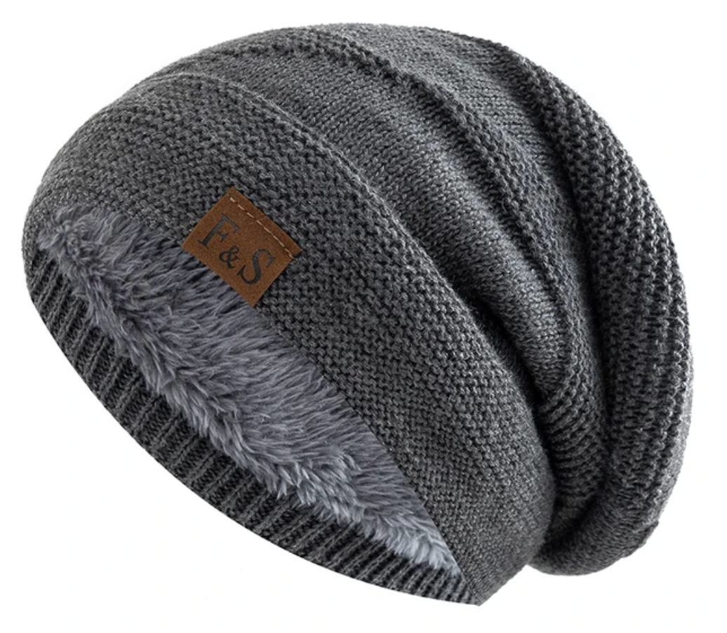 BowLift | Luna Warm Winter Beanie – Soft Knit with Fleece Lining