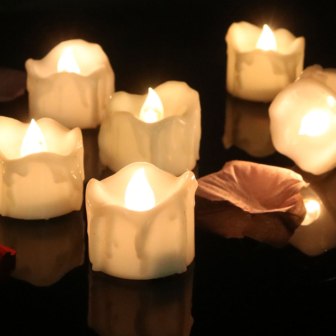BowLift | LED Tealight Candles Warm Flicker Glow