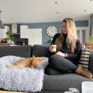 Washable Pet Sofa Blanket - PlushNest Bowlift