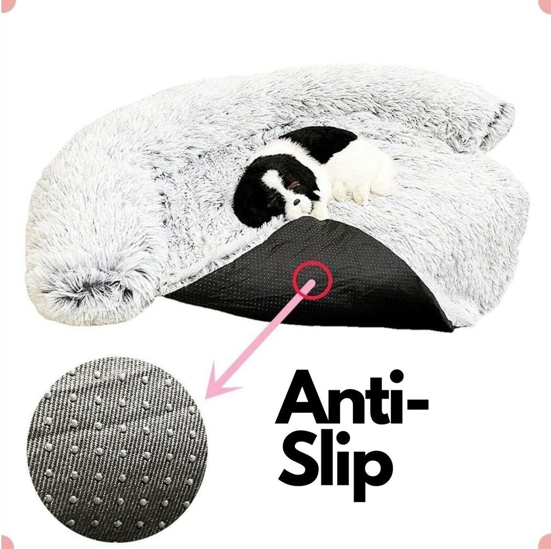 Washable Pet Sofa Blanket - PlushNest Bowlift