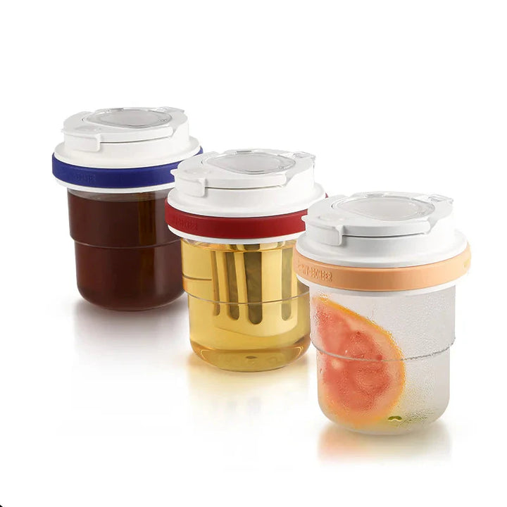 Water Leak-Proof Ice Cool Portable Coffee Cup Travel Iced Coffee Mug | Bowlift
