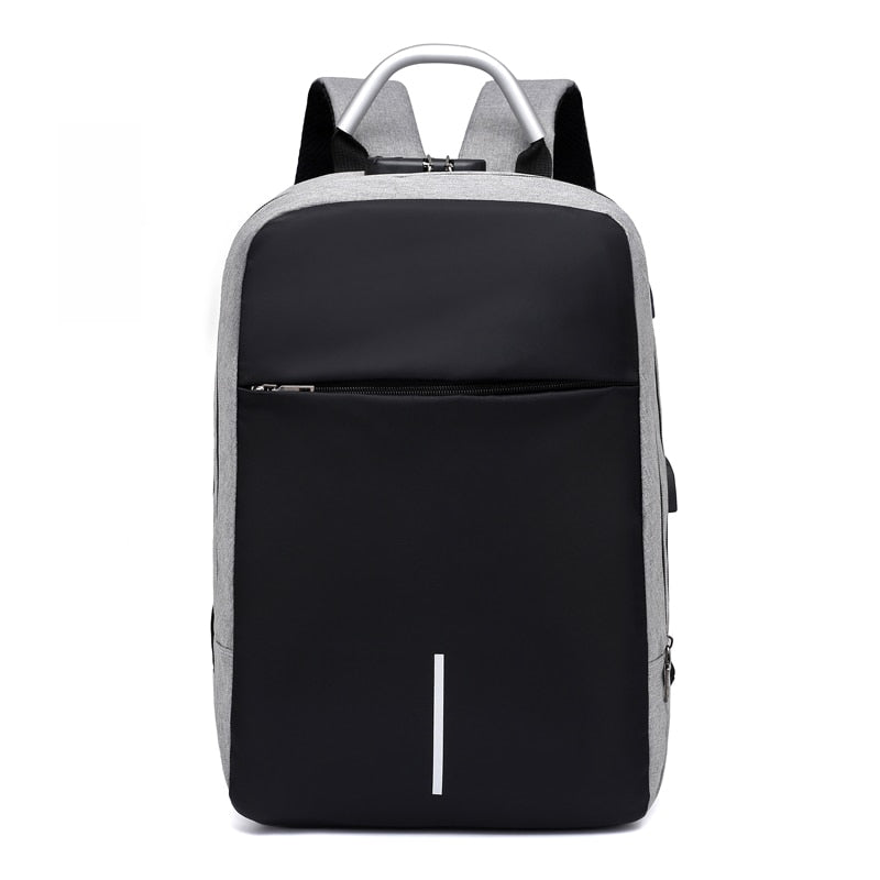 Water-Resistant Anti-Theft Backpack with USB Charging Port – SafeCarry | Bowlift