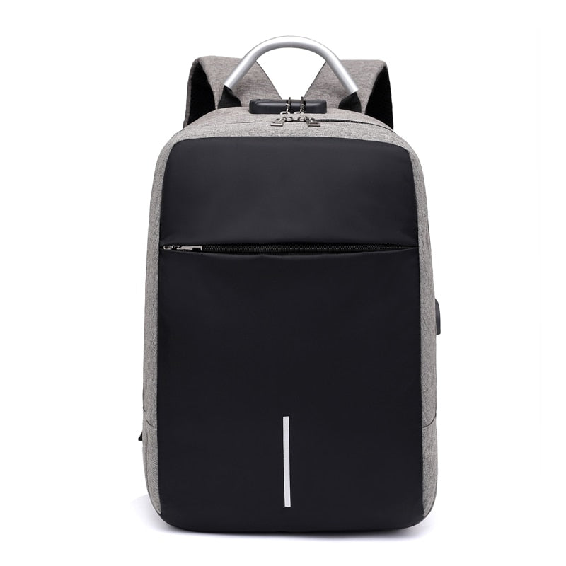 Water-Resistant Anti-Theft Backpack with USB Charging Port – SafeCarry | Bowlift