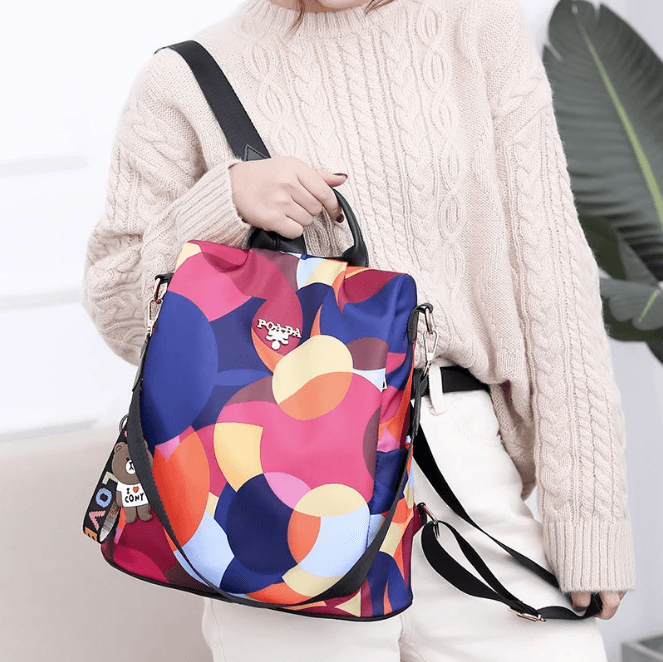 Water-Resistant Anti-Theft Women’s Backpack with Multiple Compartments – SafeHold | Bowlift