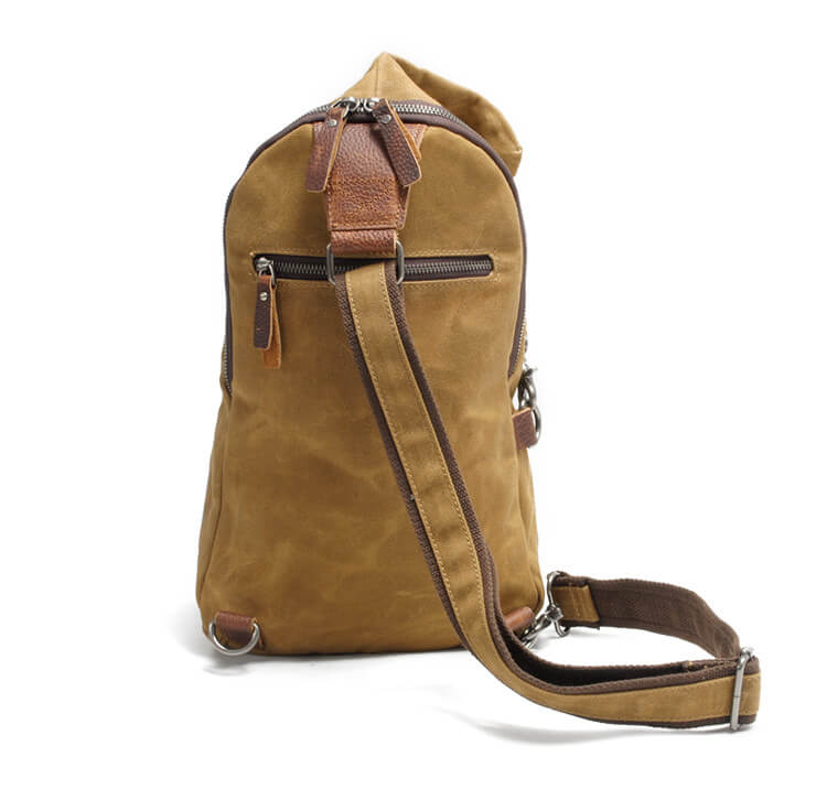 Water-Resistant Canvas Crossbody Bag with Anti-Theft Pocket – MultiWear | Bowlift