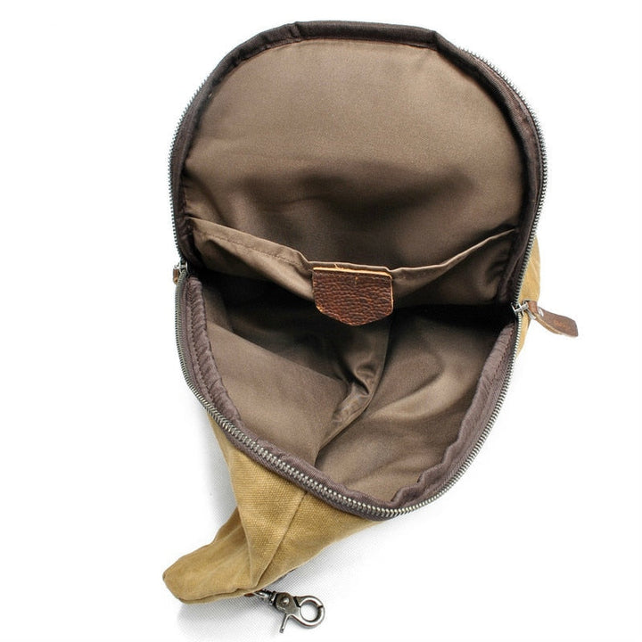 Water-Resistant Canvas Crossbody Bag with Anti-Theft Pocket – MultiWear | Bowlift