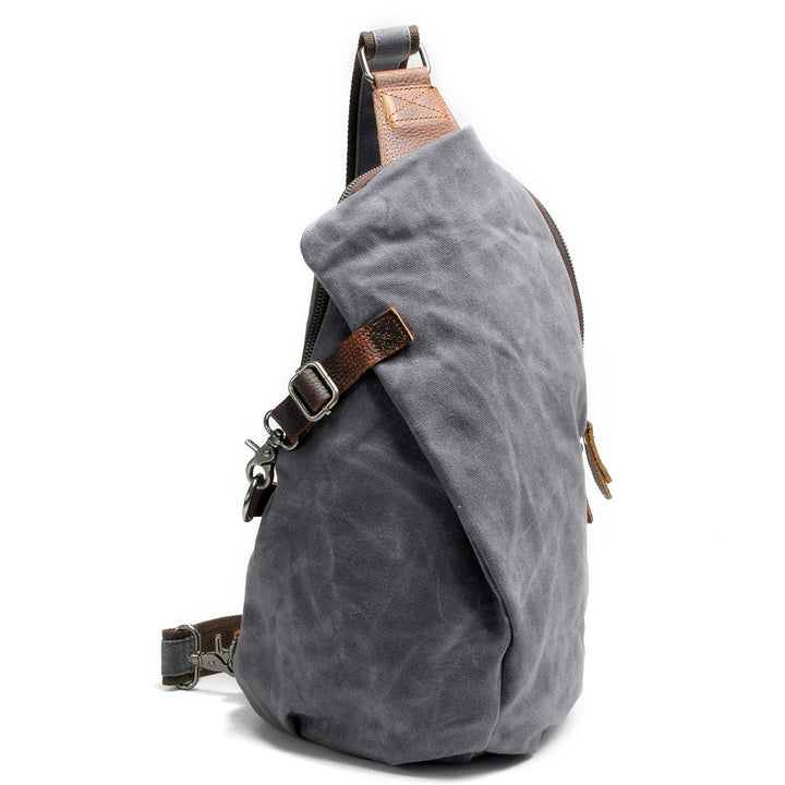 Water-Resistant Canvas Crossbody Bag with Anti-Theft Pocket – MultiWear | Bowlift