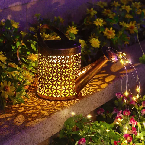 BowLift | Wireless LED Solar Watering Can - Create a fantastic atmosphere in your garden!