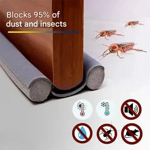 BowLift | Adjustable Door Stopper – Seals gaps to block dust and pests