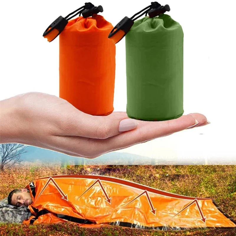 BowLift | Waterproof Emergency Sleeping Bag - SurvivalShield Bivy