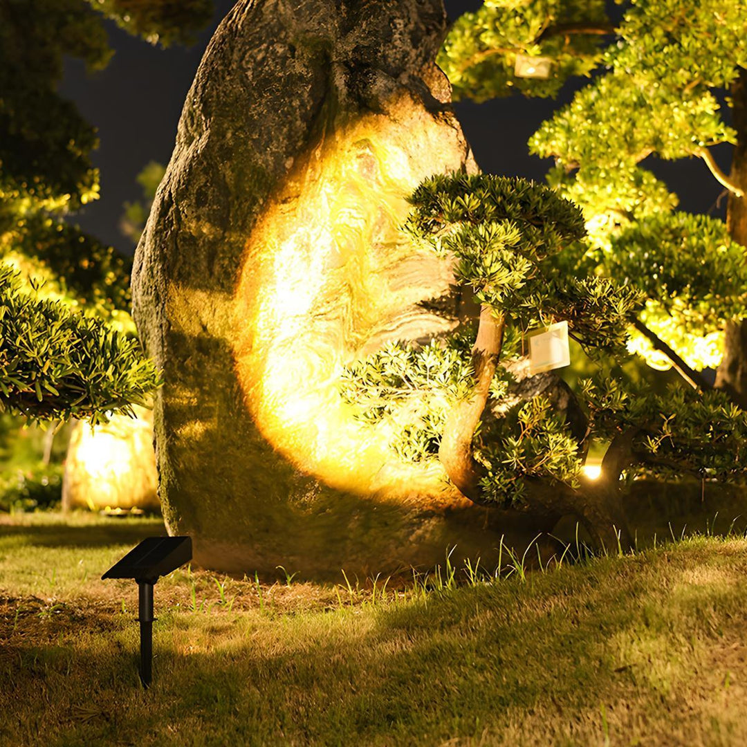 BowLift | Waterproof Solar LED Multi-Zoom Spot Light | Adjustable Zoom. Eco-Friendly & Ideal for Garden and Outdoor Landscape Lighting