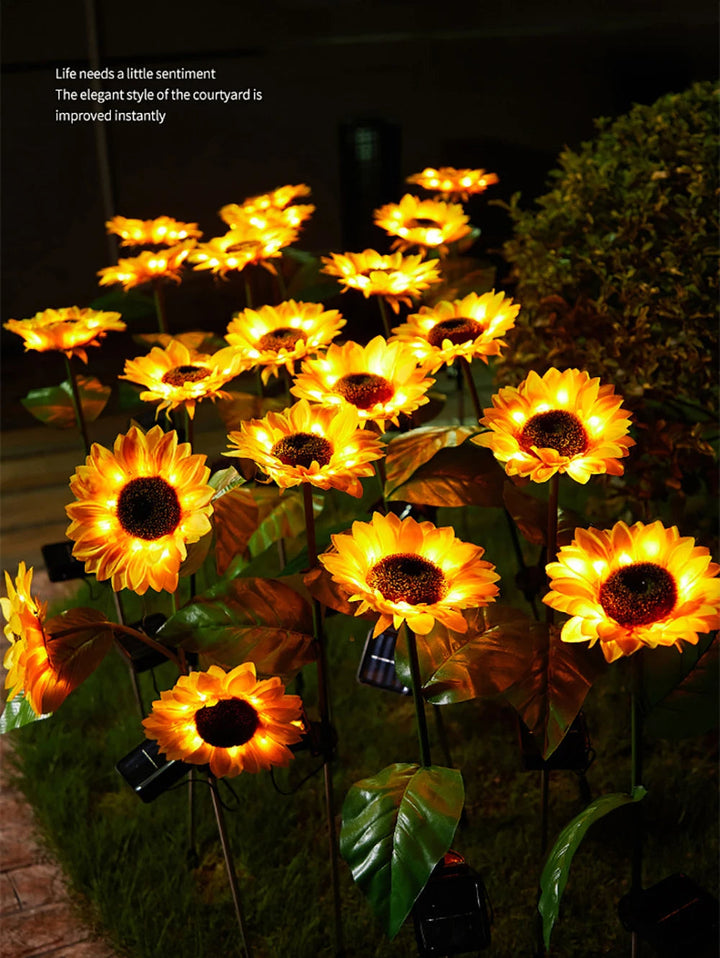 BowLift | Waterproof Solar Energy Sunflower Lamp - SolarBloom