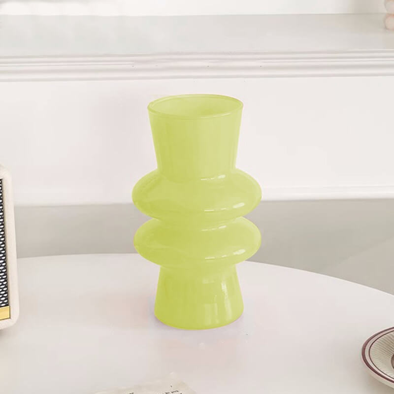 BowLift | Wave-shaped Glass Flower Vase