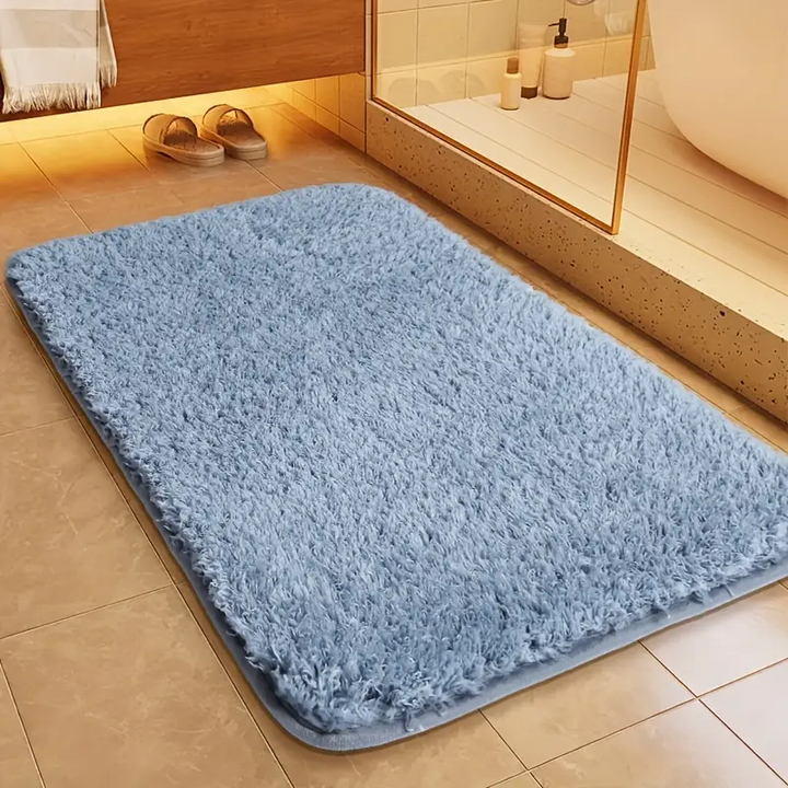 AquaSoft Non-Slip Bath Mat – Soft Comfort & Modern Design Bowlift