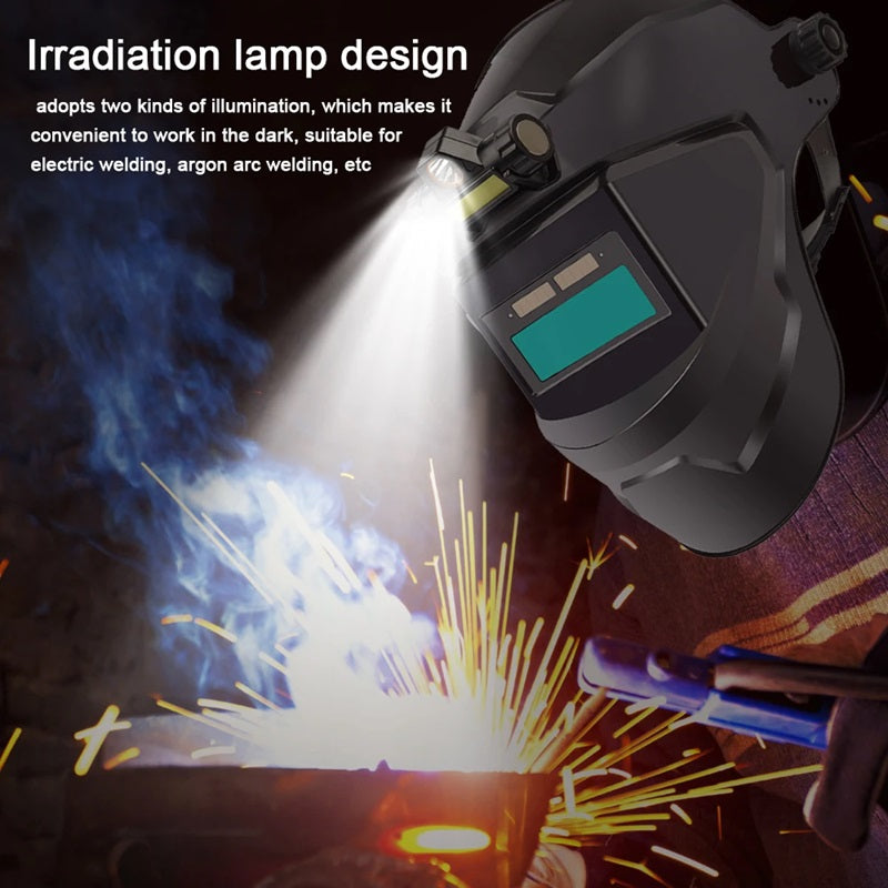 BowLift | Auto Darkening Welding Mask with Head Lamp
