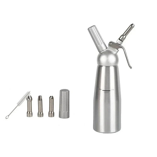 Whipped Cream Dispenser Stainless Steel Whipper Cake Piping Bottle | Bowlift