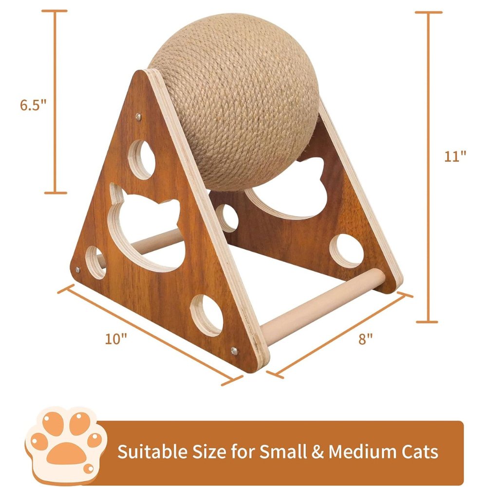 WhiskerBall • Spinning Cat Toy - Spinning Cat Toy - BowLift