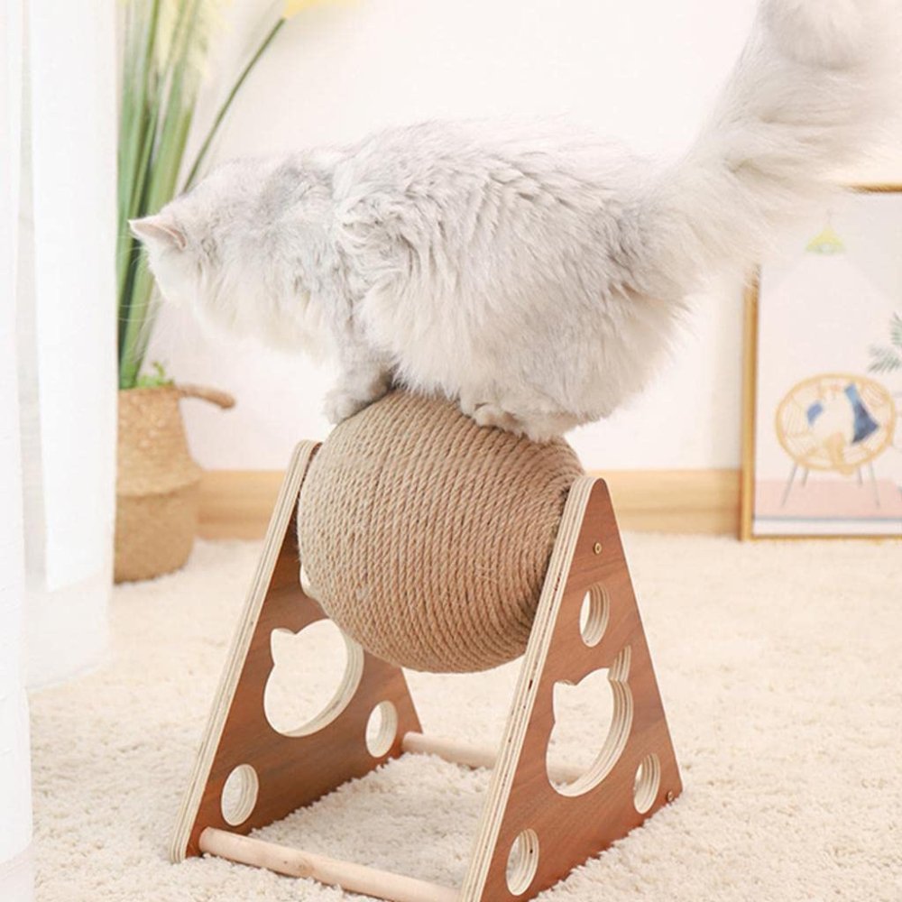 WhiskerBall • Spinning Cat Toy - Spinning Cat Toy - BowLift