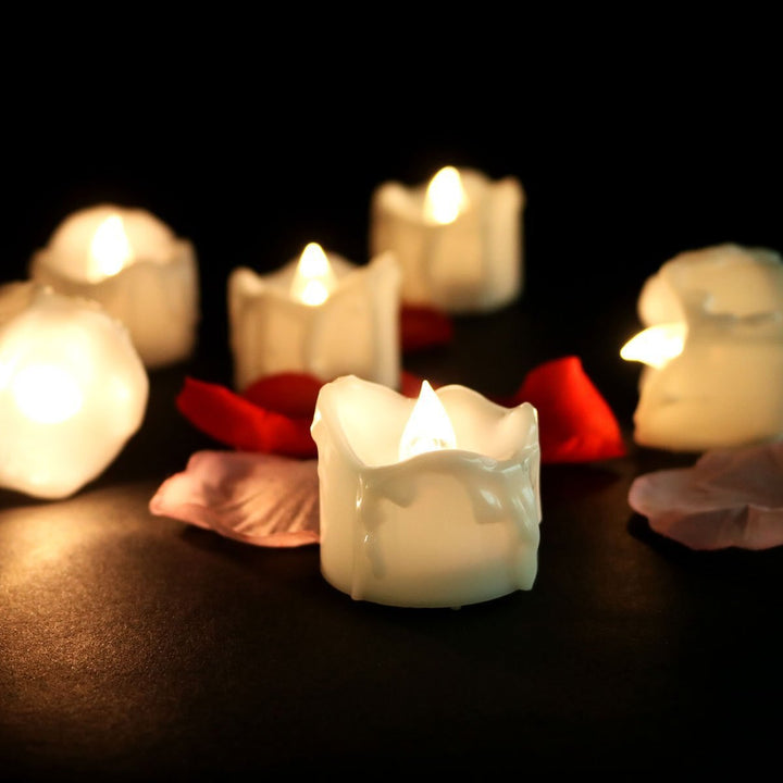 BowLift | LED Tealight Candles Warm Flicker Glow