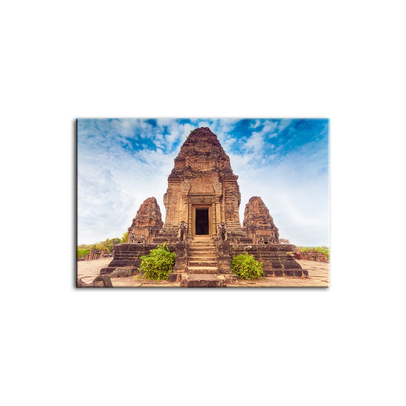 Ancient Temple - Canvas Wall Art Painting | Bowlift