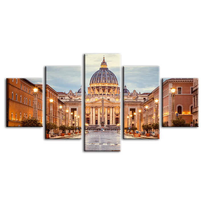 Fresh Palace 5 Piece - Canvas Wall Art Painting | Bowlift