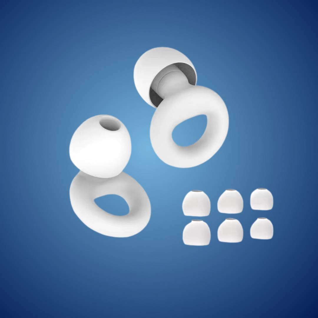 QuietGuard Earplugs Noise Reduction | Comfortable - for Sleep - Travel - Concerts - Swimming - Work Environments Bowlift