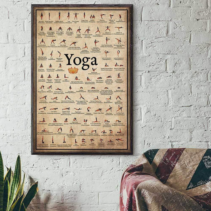 BowLift | Yoga Poses Wall Poster