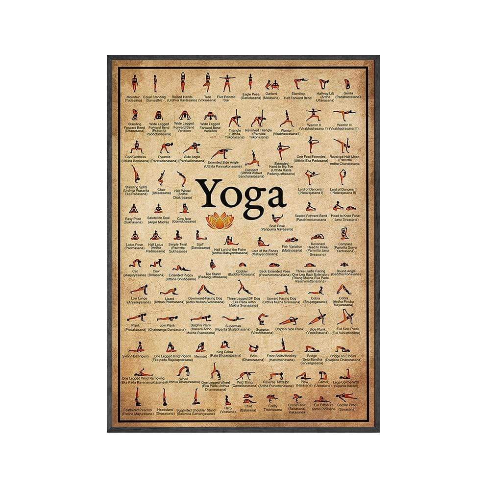 BowLift | Yoga Poses Wall Poster