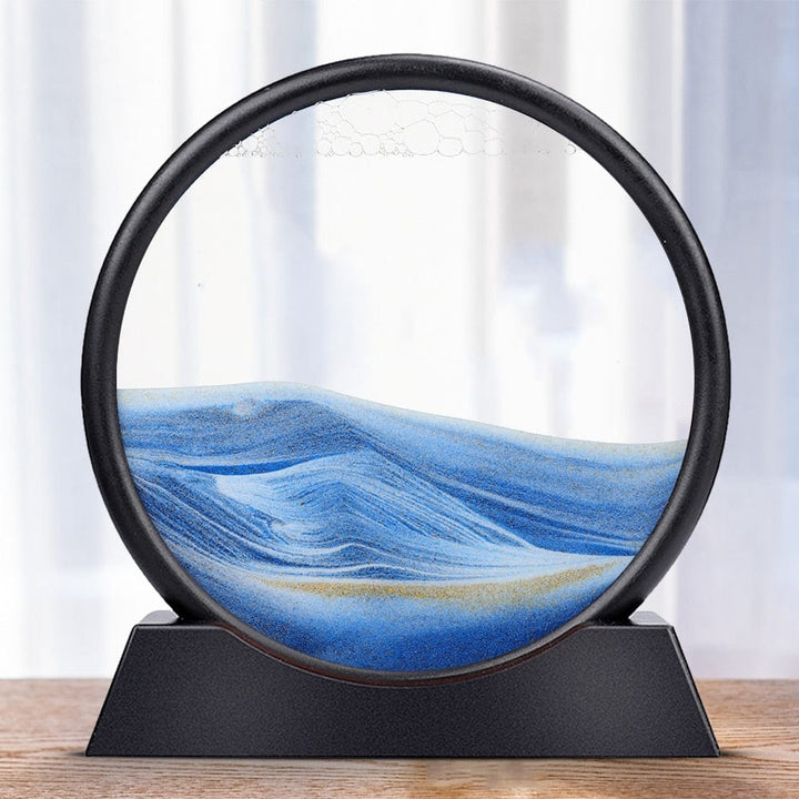 SereniSand - Elegant Sand Art for a Tranquil Atmosphere Bowlift