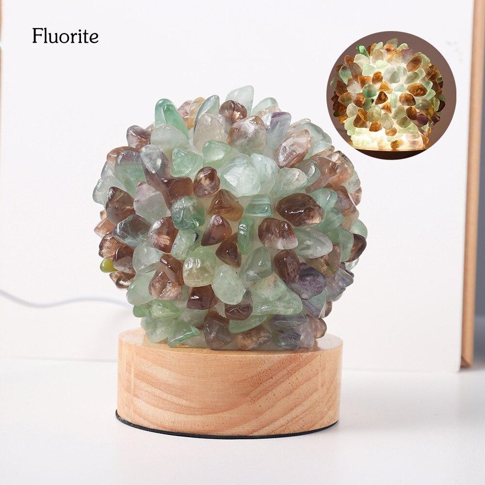 BowLift | Aventurine Quartz Crystal Lamp