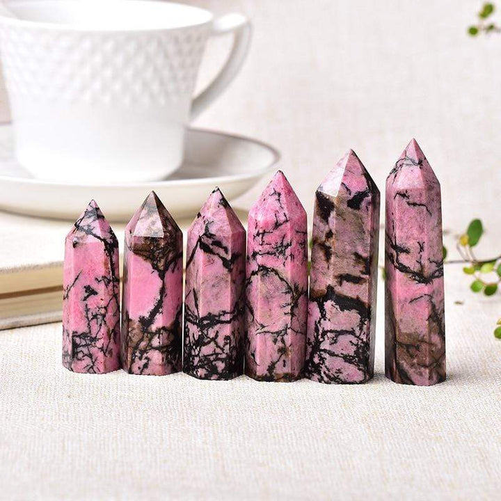 BowLift | Rhodonite Crystal Point Tower