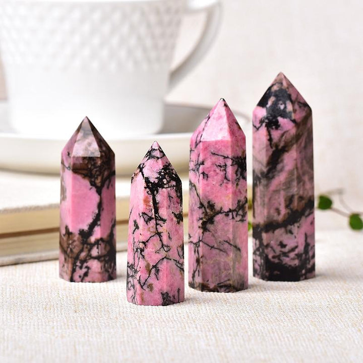 BowLift | Rhodonite Crystal Point Tower