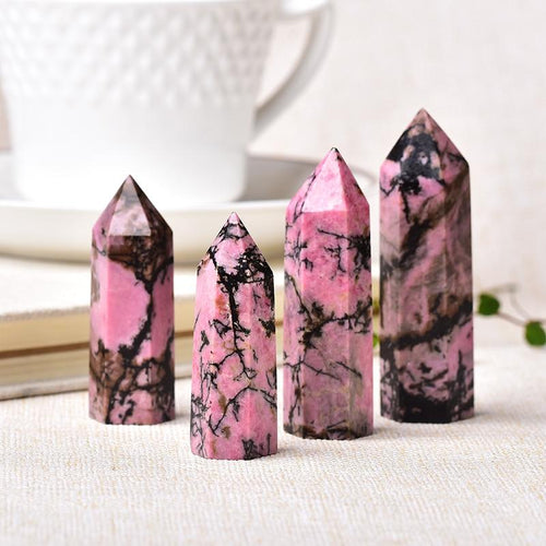 BowLift | Rhodonite Crystal Point Tower