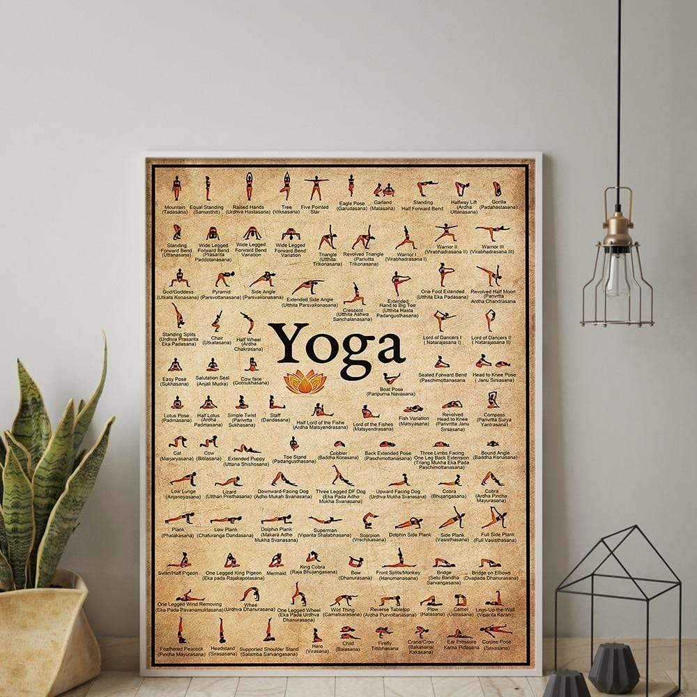 BowLift | Yoga Poses Wall Poster