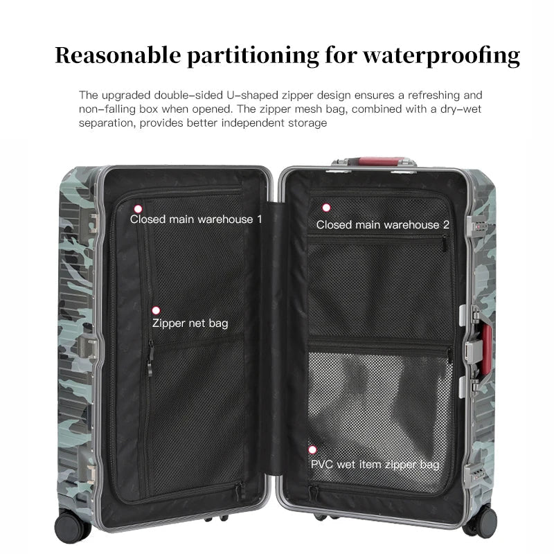 Wide Grip Hard Shell Suitcase - Zagreb | Bowlift