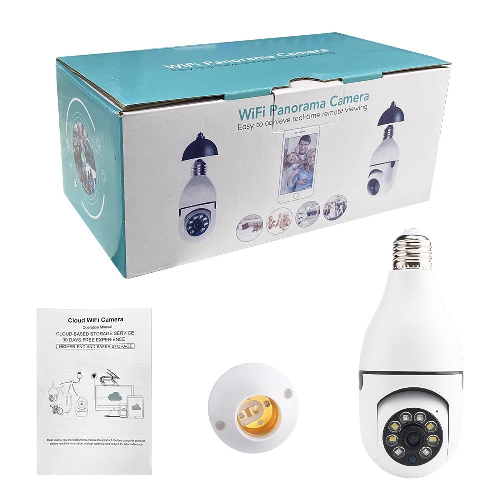 BowLift | Wifi Light Bulb Camera Security Camera