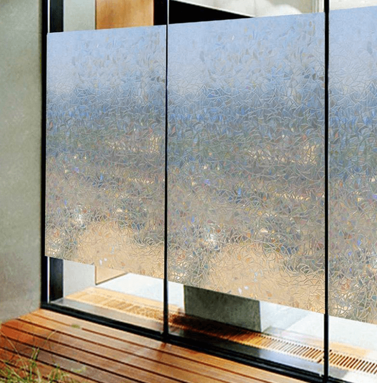 BowLift | Colorful window film with a three-dimensional rainbow