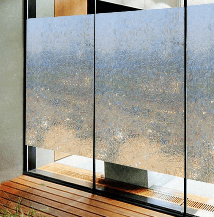 BowLift | Colorful window film with a three-dimensional rainbow