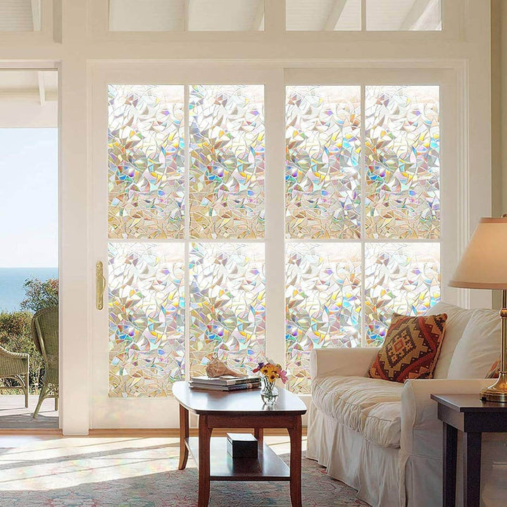BowLift | Colorful window film with a three-dimensional rainbow