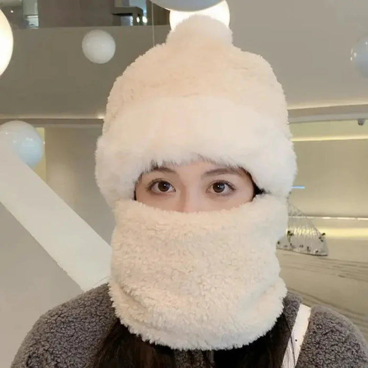 BowLift | Winter Faux Fur Beanie Scarf Set