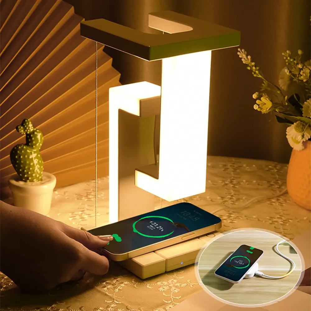 BowLift | Wireless Charging Lamp - AetherGlow