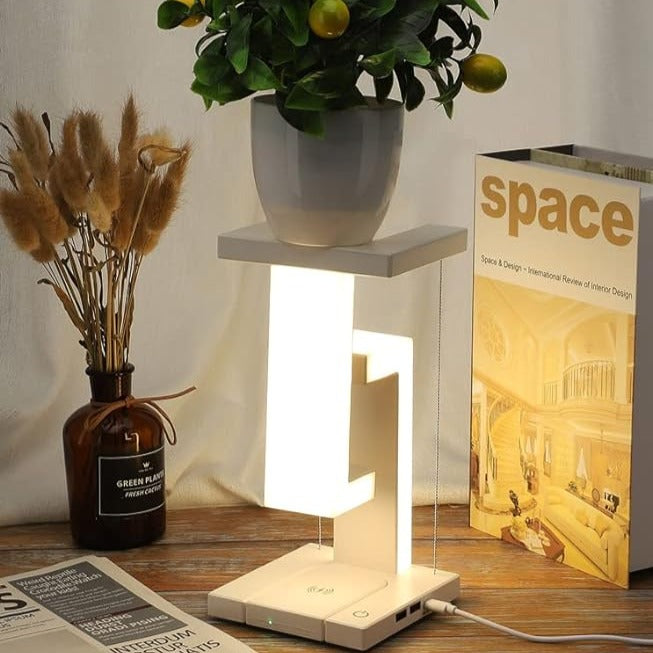 BowLift | Wireless Charging Lamp - AetherGlow