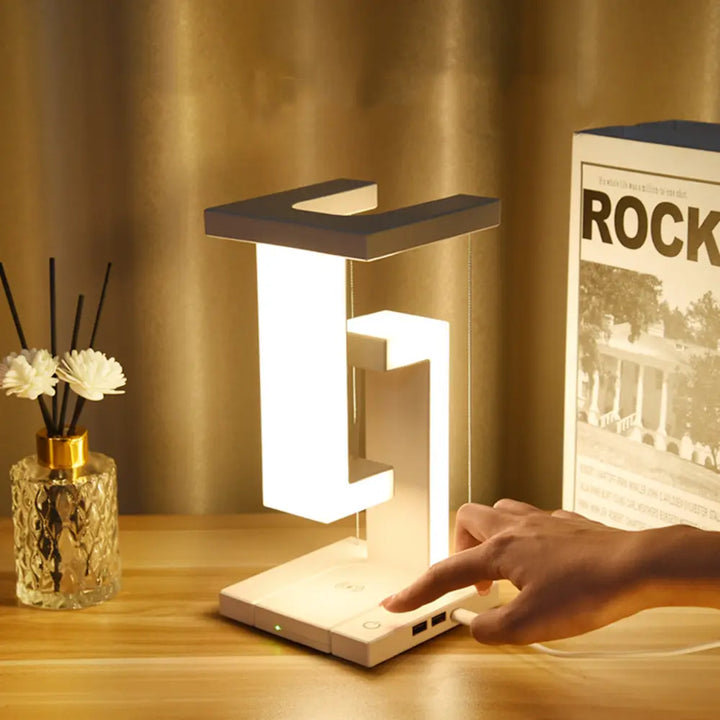 BowLift | Wireless Charging Lamp - AetherGlow